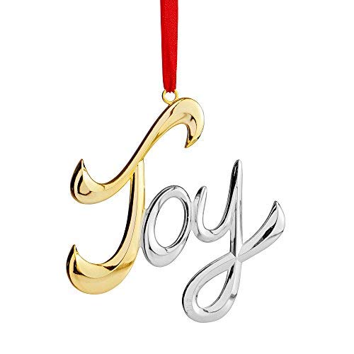 Nambe “Joy” Christmas Ornament