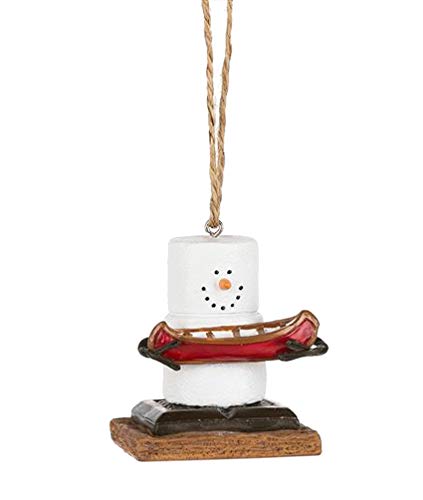 Midwest-CBK S’Mores Man Holding a Canoe Ornament