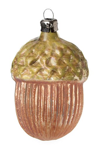 Marolin Acorn MA2011050 German Glass Ornament w/Gift Box
