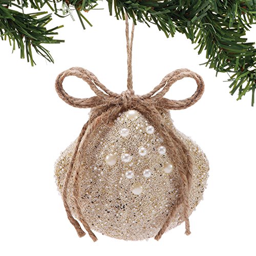 Department 56 Gone to The Beach Sand Shell, 4.25″ Hanging Ornament, Multicolor