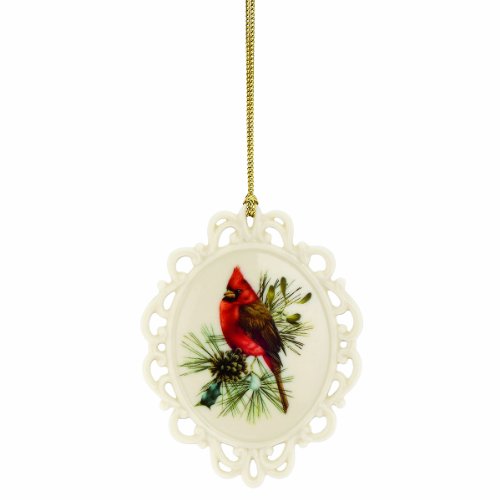 Lenox Winter Greetings Cameo Ornament