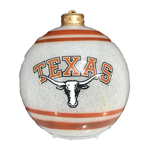 Texas Longhorns NCAA 3.5″ Light Up Ball Christmas Ornament