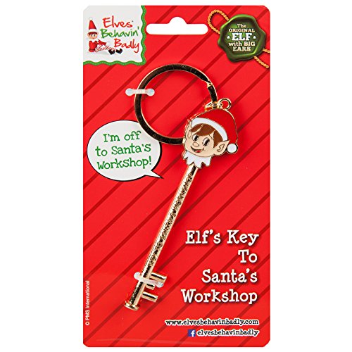 Elf’s Key to Santa’s Workshop Festive Xmas Decoration