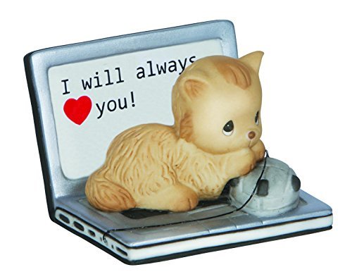 Precious Moments,  I Will Always Love You, Porcelain Figurine, Cat, 142005