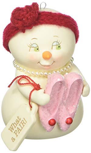 Department 56 Snowpinions What a Pair, 3″ Hanging Ornament, Multicolor