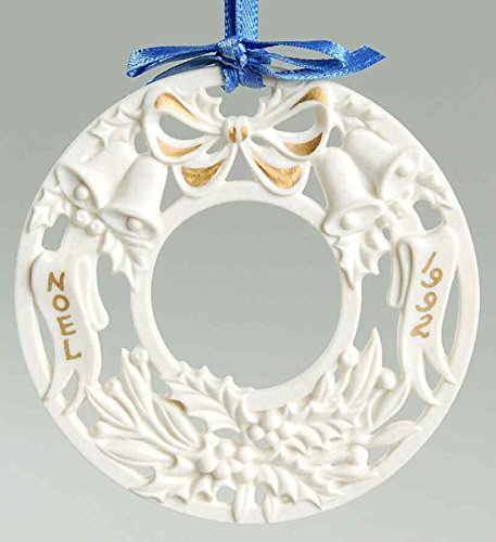 Wedgwood White Jasper 1992 Christmas Ornament “Noel”