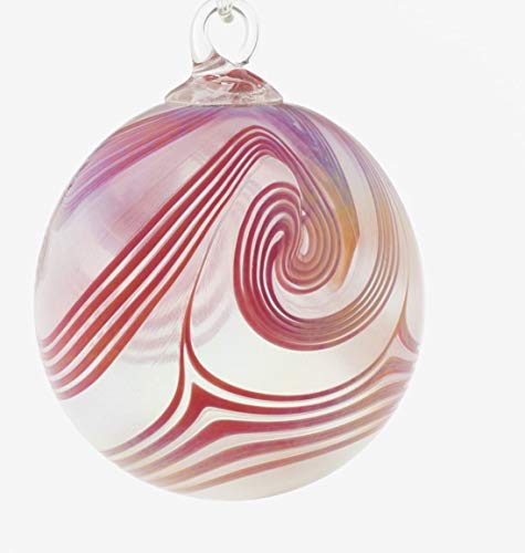Glass Eye Studio Poppy Swirl Ornament