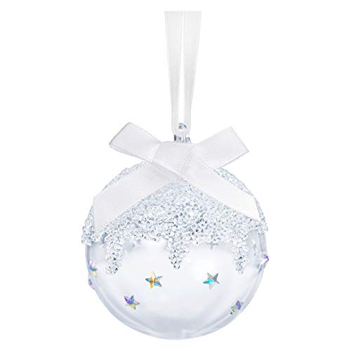 SWAROVSKI Christmas Ball, Small Ornament, Aurore boreale/Crystal Moonlight