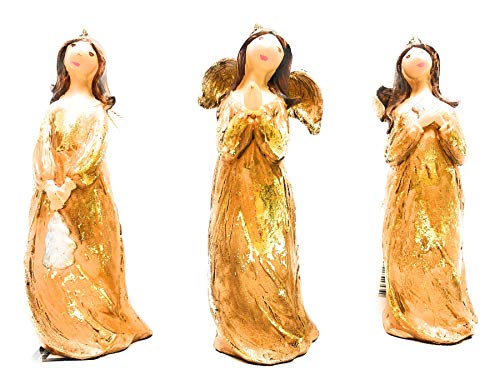 One Hundred 80 Degrees Angel Ornament Set of Three