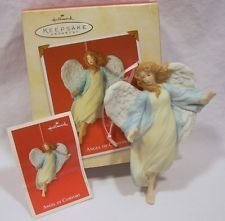 Hallmark Porcelain Keepsake Ornament ~ Angel of Comfort ~ 2002