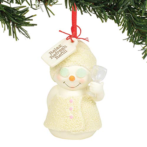 Department 56 Snowpinions Relax Refresh Refill Hanging Ornament, 3″, Multicolor