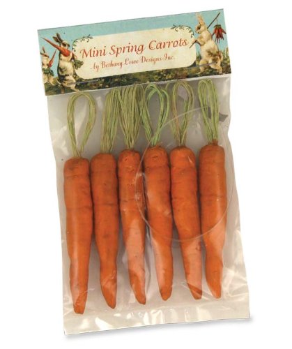 Mini Carrot Ornaments