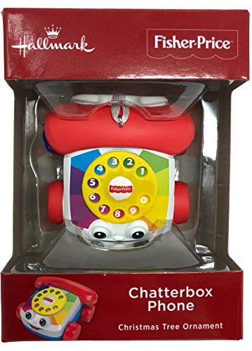 2018 Hallmark Fisher Price Chatter Telephone Christmas Ornament