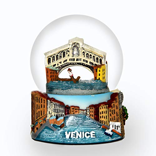 Venice Italy Snow Globe Color Exclusive 65mm