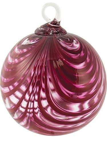 Glass Eye Studio Limited Edition Anniversary Ruby Nouveau Ornament