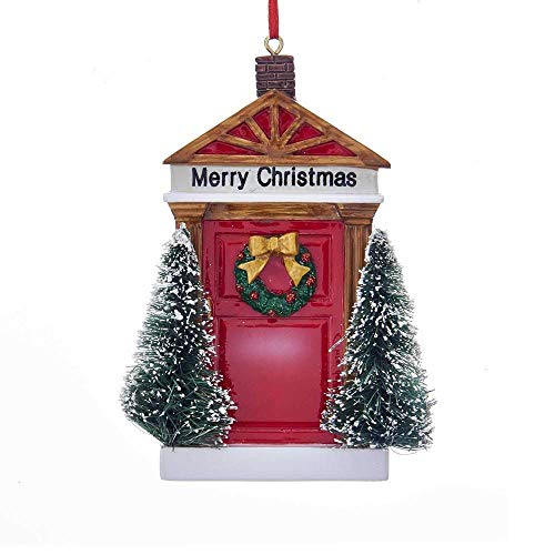 Kurt Adler Merry Christmas Door Ornament