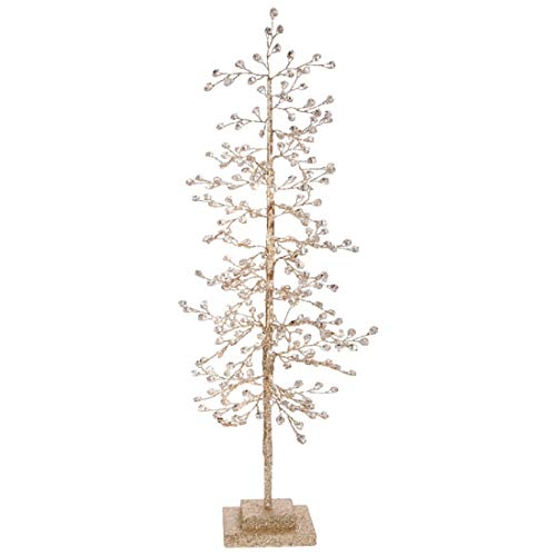 RAZ Imports Glitter Tree with Jewels 22 inches