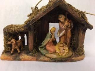 Fontanini 5″ Stable Nativity Ornament