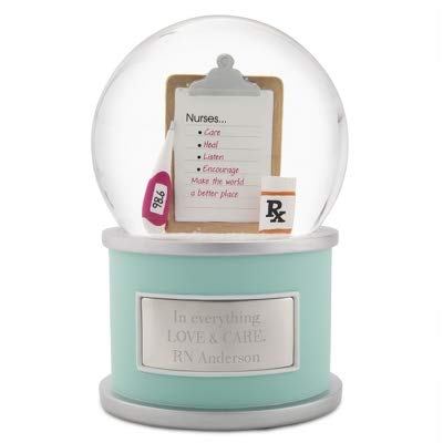 Things Remembered Personalized Nurse Snow Globe with Engraving Included