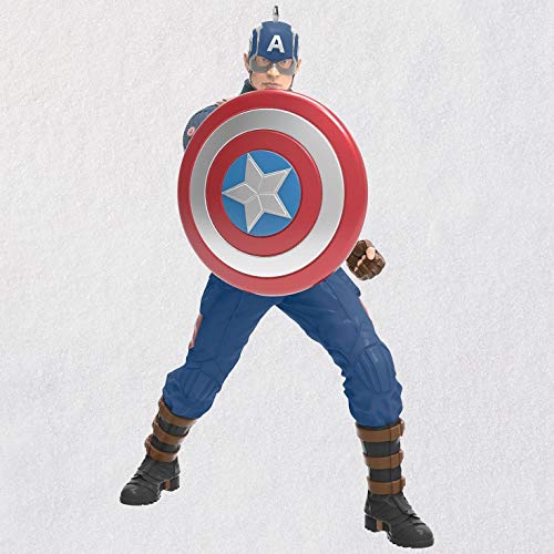 Hallmark Marvel Studios Avengers: Endgame Captain America Ornament Movies & TV; Superheroes