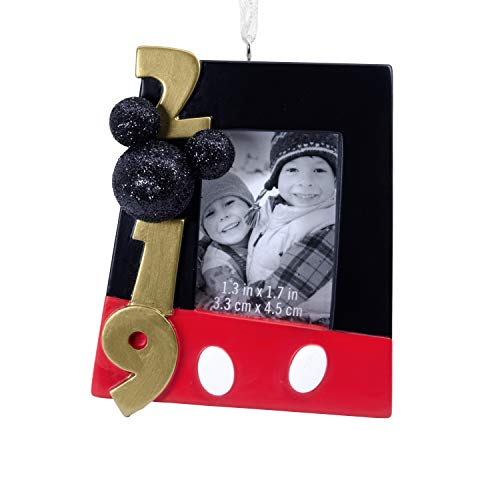 Hallmark Christmas Ornaments 2019 Year Dated, Disney Mickey Mouse Picture Frame Ornament