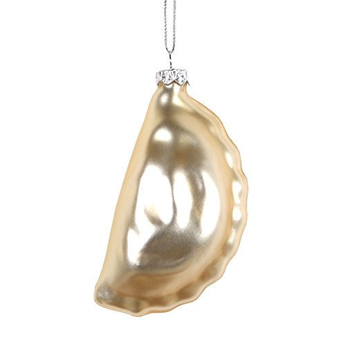 WHAT ON EARTH Pierogi Hanging Ornament – Blown Glass