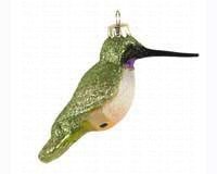 Cobane Studio LLC Chinned Hummingbird Ornament by Cobane Studio LLC