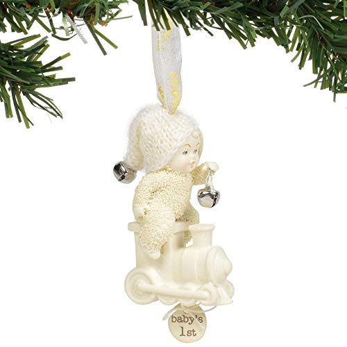 Department 56 Snowbabies Choo Baby’s First Hanging Ornament, 3″, Multicolor