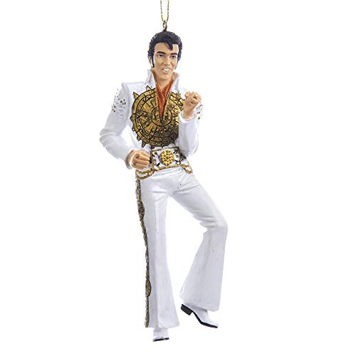 Kurt Adler EP2192 Elvis in his Sun Dial Suit Ornament, 5-inches Tall