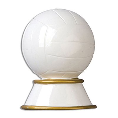 Sport Volleyball Trophy Personalized Christmas Tree Ornament