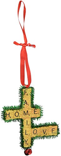 Department 56 Hasbro Scrabble Family Home Love Hanging Ornament