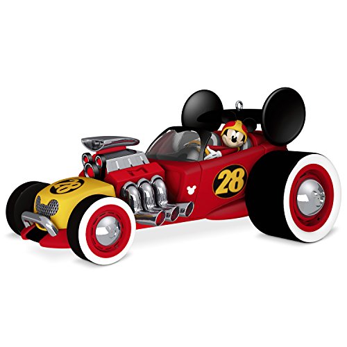 Hallmark Keepsake Christmas Ornament 2018 Year Dated, Disney Junior Mickey and The Roadster Racers