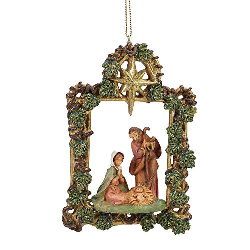 Roman 5.5″ Fontanini Holy Family Christmas Nativity Ornament