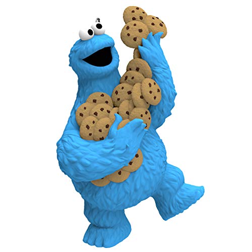 Hallmark Keepsake Christmas Ornament 2019 Year Dated Sesame Street Cookie Monster,