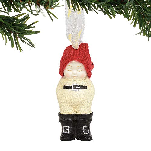 Department 56 Snowbabies in Santa’s Boots Hanging Ornament, 3.25″, Multicolor