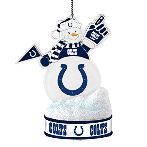 NFL Indianapolis Colts LED Snowman Ornament