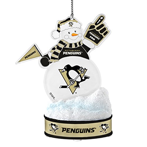 NHL Pittsburgh Penguins LED Snowman Ornament