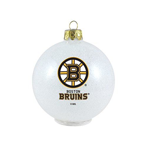 NHL Boston Bruins LED Color Changing Ball Ornament