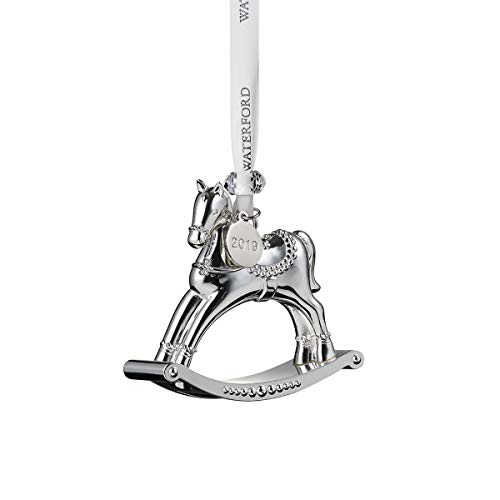 Waterford Silver Ornaments – Rocking Horse
