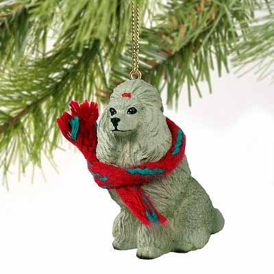 Conversation Concepts Poodle Miniature Dog Ornament – Gray