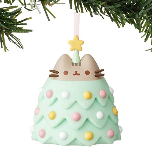 Department 56 Pusheen as Christmas Tree Hanging Ornament, 3.5″, Multicolor
