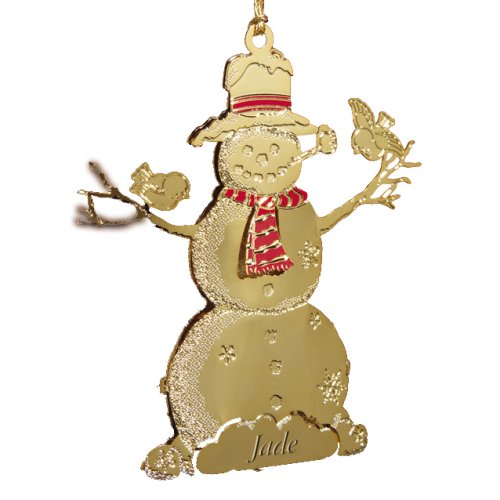 Baldwin Snowman Ornament