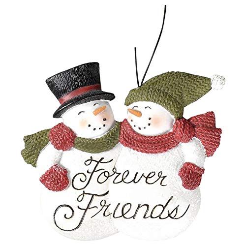 Blossom Bucket Forever Friends Snowman Ornaments