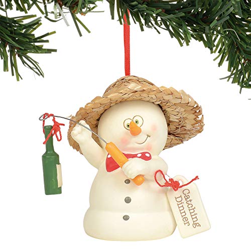 Department 56 Snowpinions Catching Dinner Hanging Ornament, 3″, Multicolor