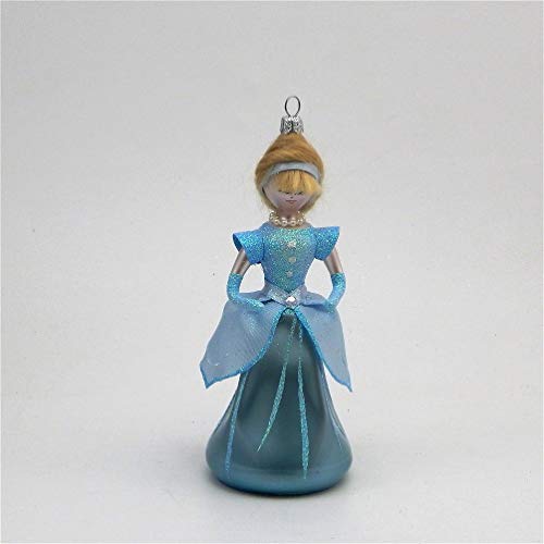 De Carlini – Blue Princess – Italian Glass Christmas Tree Ornament