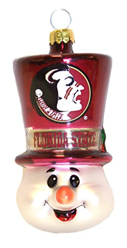 Florida State Seminoles Top Hat Snowman