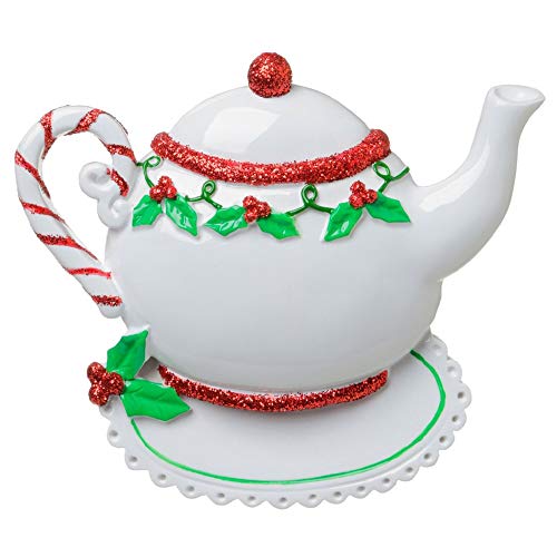 Polar X Christmas Teapot Personalized Christmas Ornament