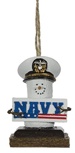 Midwest-CBK S’Mores Military Christmas/Everyday Ornament – Navy