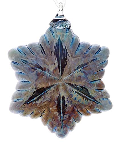 Glass Eye Studio Vintage Star Ornament – Tinsel Blue