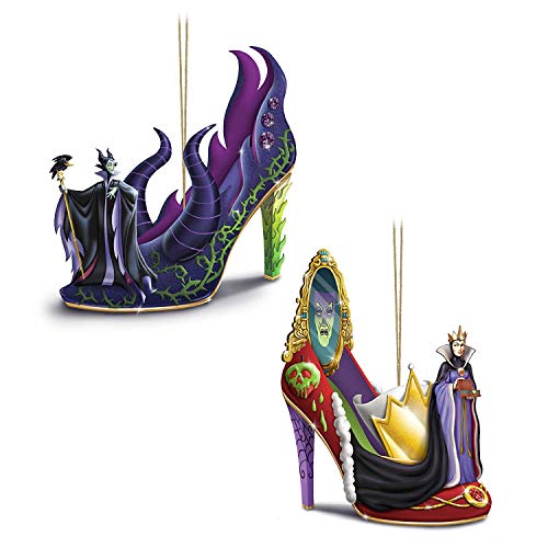 Bradford Exchange Disney So Good to Be Bad Shoe Collection Ornament